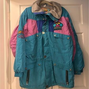 Rip Curl, multicolor coat jacket ventex superlite , size XL